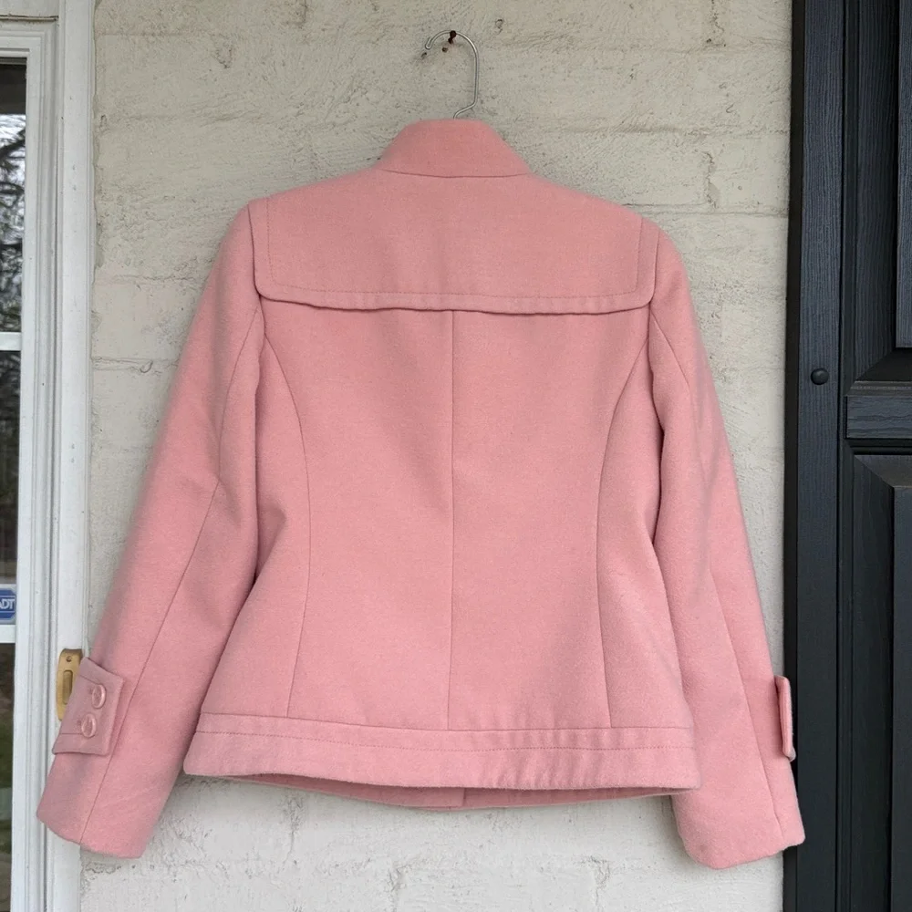 Chico's Casey Smooth Plush Jacket Blush  Pink Size 0 (US Size 4) - Picture 7 of 12